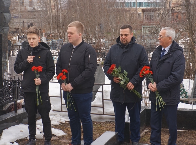 Представители СПбГУТ почтили память Бориса Розинга в Архангельске