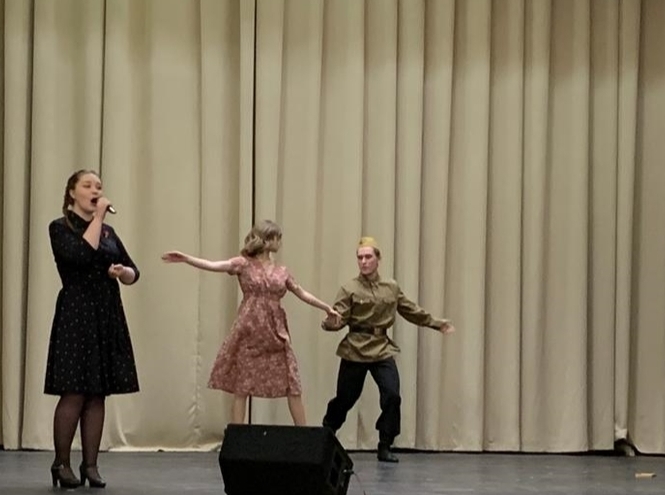 В колледже телекоммуникаций отметили День Победы