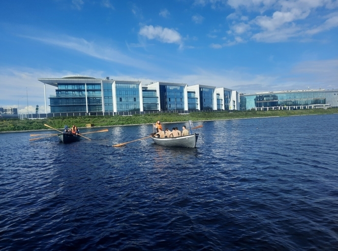 Студенты СПбГУТ на гребной регате «Весла – на воду!»