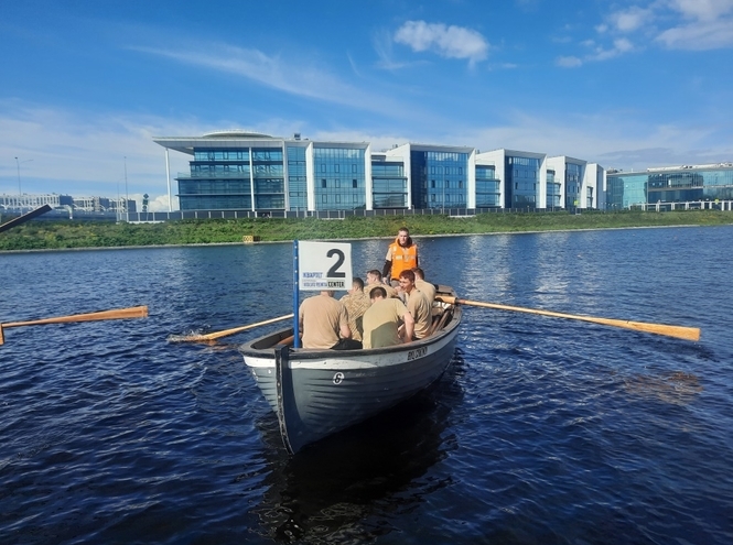 Студенты СПбГУТ на гребной регате «Весла – на воду!»
