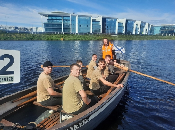 Студенты СПбГУТ на гребной регате «Весла – на воду!»