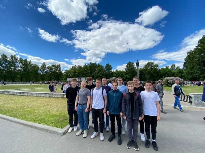 Студенты СПбГУТ на торжественно-траурном церемониале