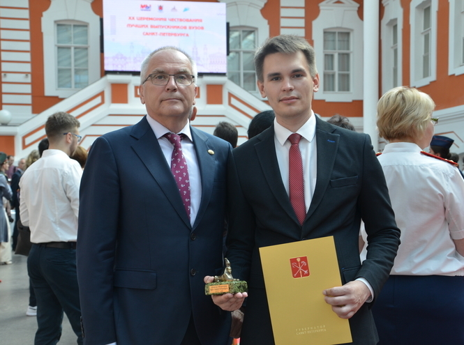 Студент СПбГУТ в числе лучших выпускников Петербурга 2022 года