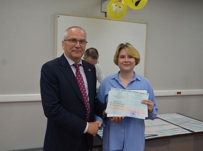 В СПбГУТ вручили дипломы выпускникам аспирантуры