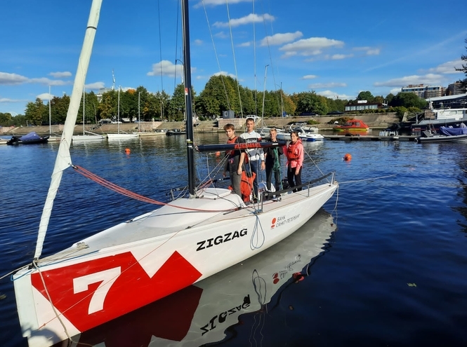 Старты под парусом среди студентов вузов России