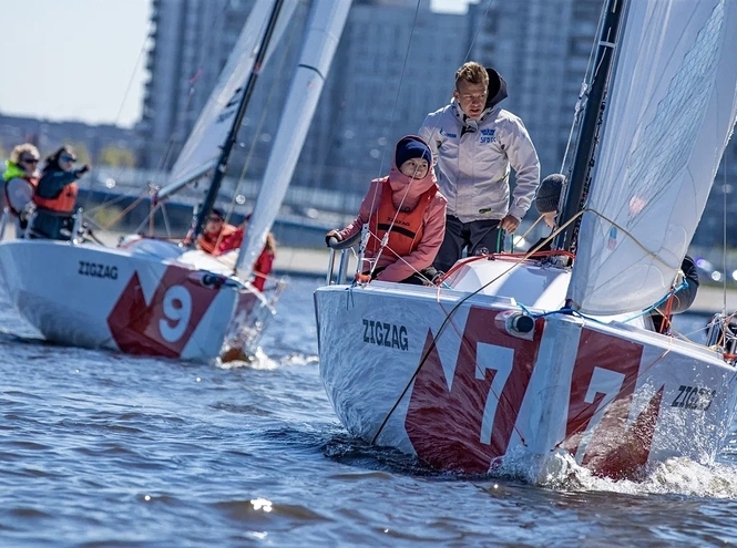 Старты под парусом среди студентов вузов России