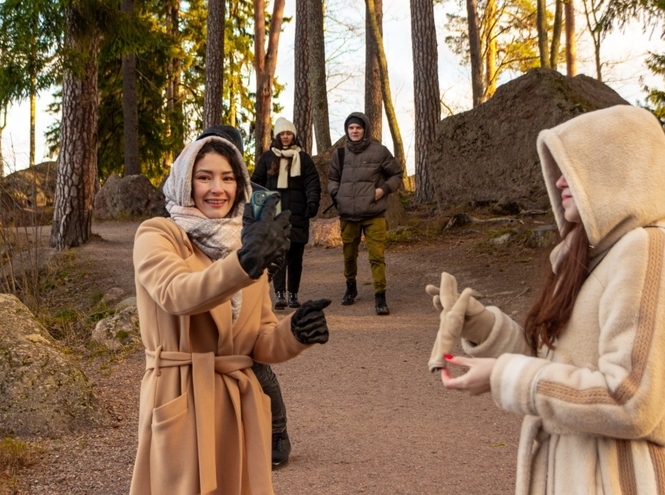 Путешествие в Средневековье: студенты на экскурсии в Выборге