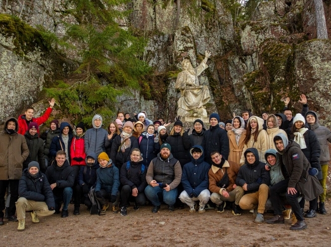 Путешествие в Средневековье: студенты на экскурсии в Выборге