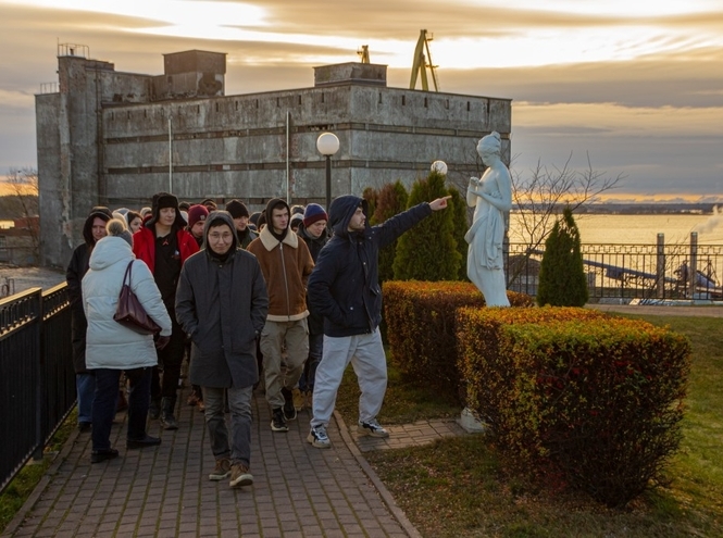 Путешествие в Средневековье: студенты на экскурсии в Выборге