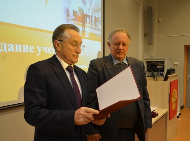 Итоги заседания ученого совета