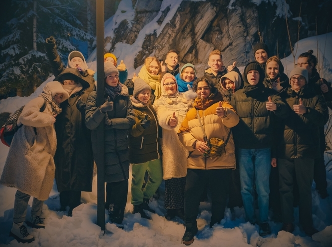 Студенты СПбГУТ побывали на новогодней экскурсии в Карелии