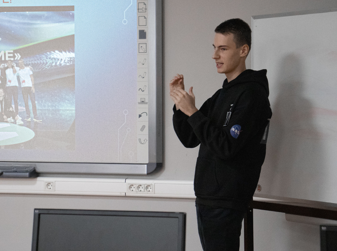 Студенты факультатива «Речевой имидж специалиста» защитили выпускные проекты