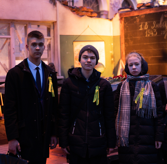 Студенты СПбКТ на памятных мероприятиях ко Дню прорыва блокады Ленинграда