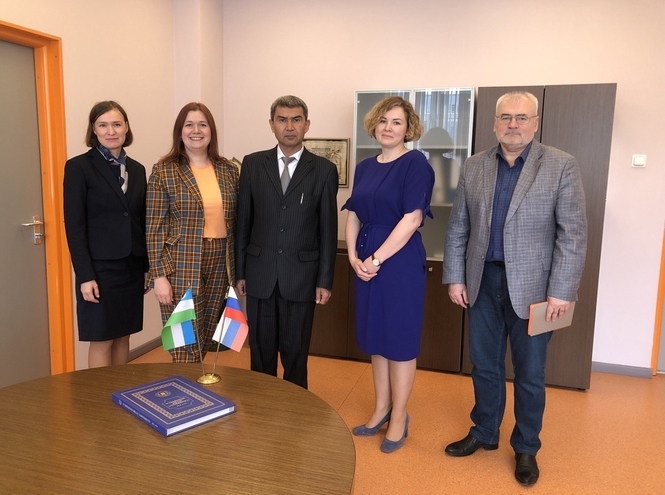 СПбГУТ обсудил сотрудничество с Национальным университетом Узбекистана