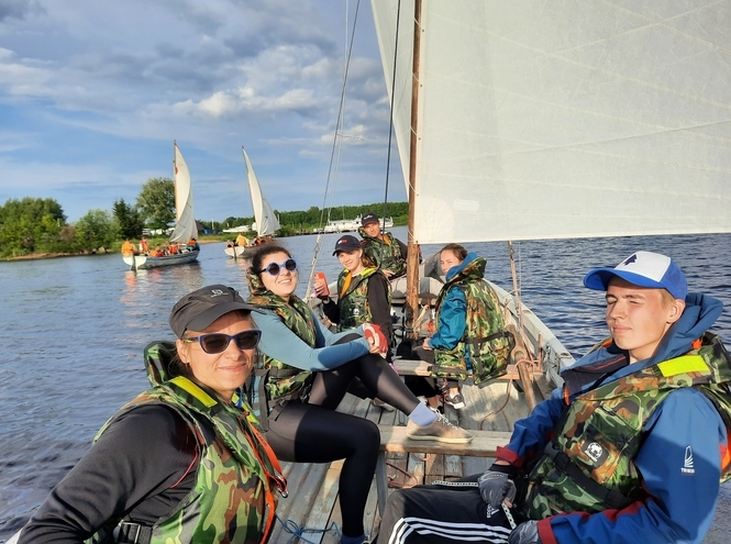 Студенты факультатива «Гребно-парусный спорт» – призеры гонок на ялах