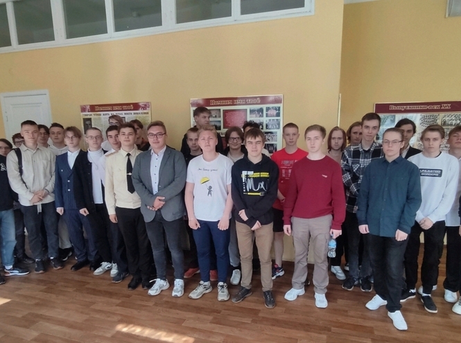 Студенты архангельского колледжа завершили участие в акции «Знание.Герои»