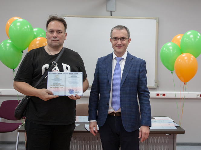 В СПбГУТ вручили дипломы выпускникам аспирантуры