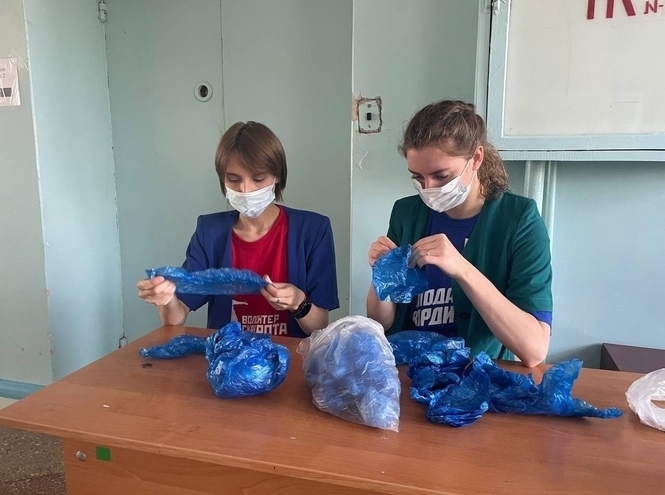 Гуманитарная миссия от волонтеров Смоленского колледжа телекоммуникаций