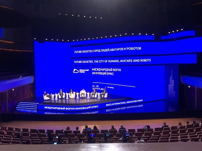 Студенты СПбГУТ – участники Международного форума инноваций БРИКС в Москве