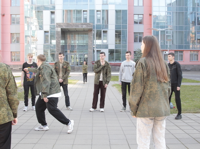 Студенты ВУЦ стали участниками «Посвящения в первокурсники»