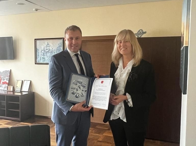 Ректор СПбГУТ получил благодарность Комитета по науке и высшей школе