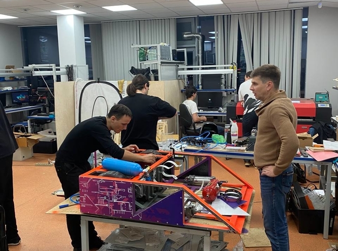 Робот «ДУБР» из СПбГУТ примет участие в «Битве роботов»