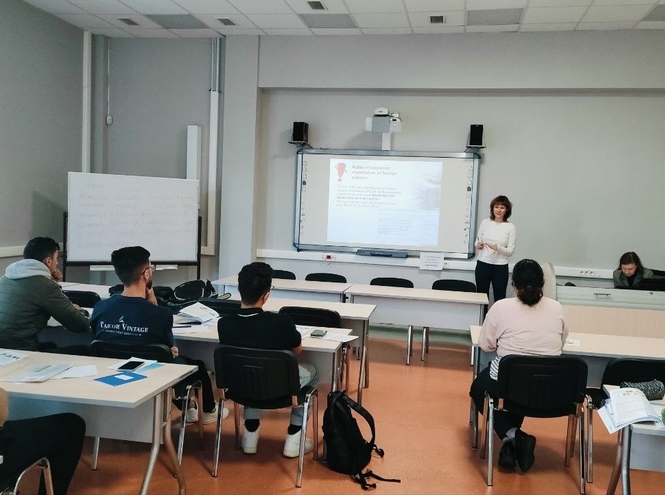 Стартовали занятия подготовительного отделения для иностранных граждан