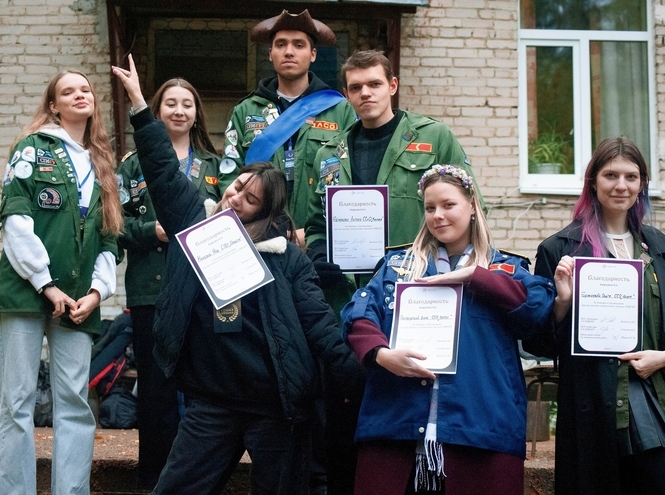 Насыщенный октябрь студенческих отрядов СПбГУТ