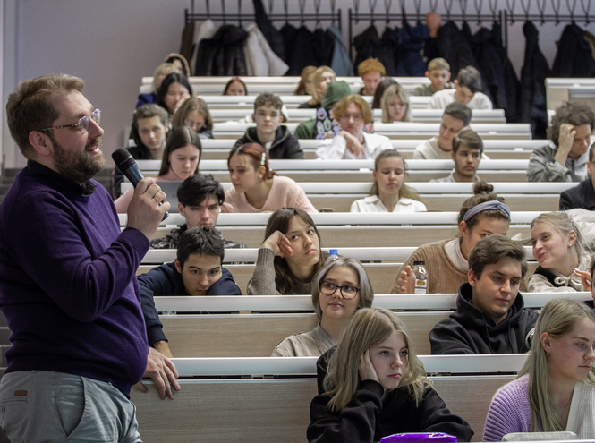 В СПбГУТ прошла лекция ко Дню народного единства