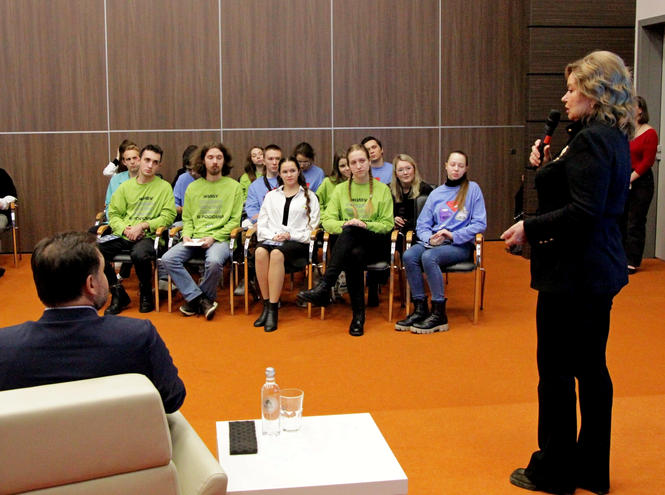 «Бончевцы» на встрече с вице-губернатором Санкт-Петербурга