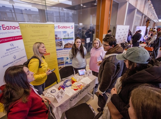 Ярмарка вакансий «Бонч.Карьера» собрала более 800 студентов