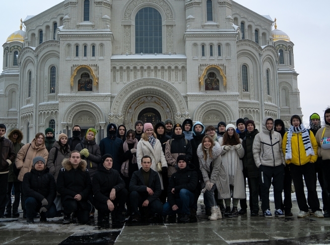 Студенты СПбГУТ на экскурсии в Кронштадте