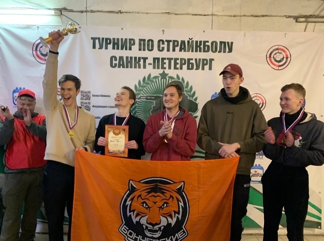 Спортсмены СПбГУТ взяли Кубок страйкбольной лиги Санкт-Петербурга