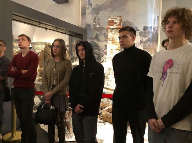 Факультет СЦТ организовал экскурсию в музей блокады Ленинграда