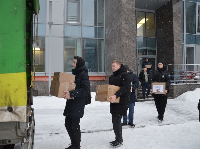 В СПбГУТ прошли акции поддержки военнослужащих