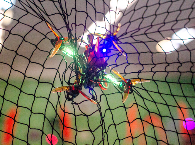 В СПбГУТ прошел второй тур Новогоднего кубка Санкт-Петербурга по гонкам дронов