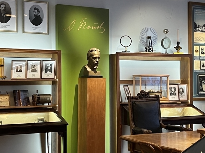 СПбГУТ принял участие в открытии обновленной экспозиции музея-лаборатории Попова