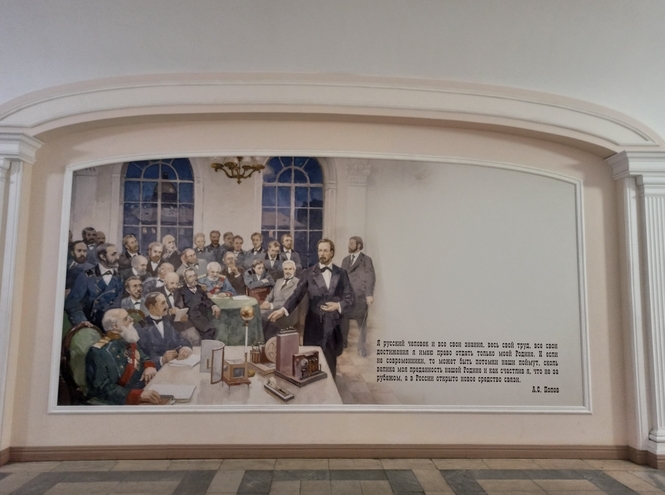 СПбГУТ принял участие в открытии обновленной экспозиции музея-лаборатории Попова