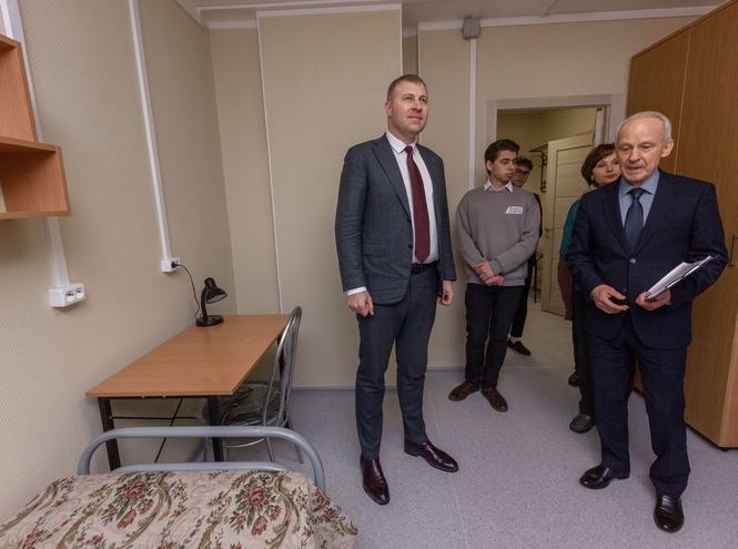 В общежитии СПбГУТ открыли три этажа после капремонта