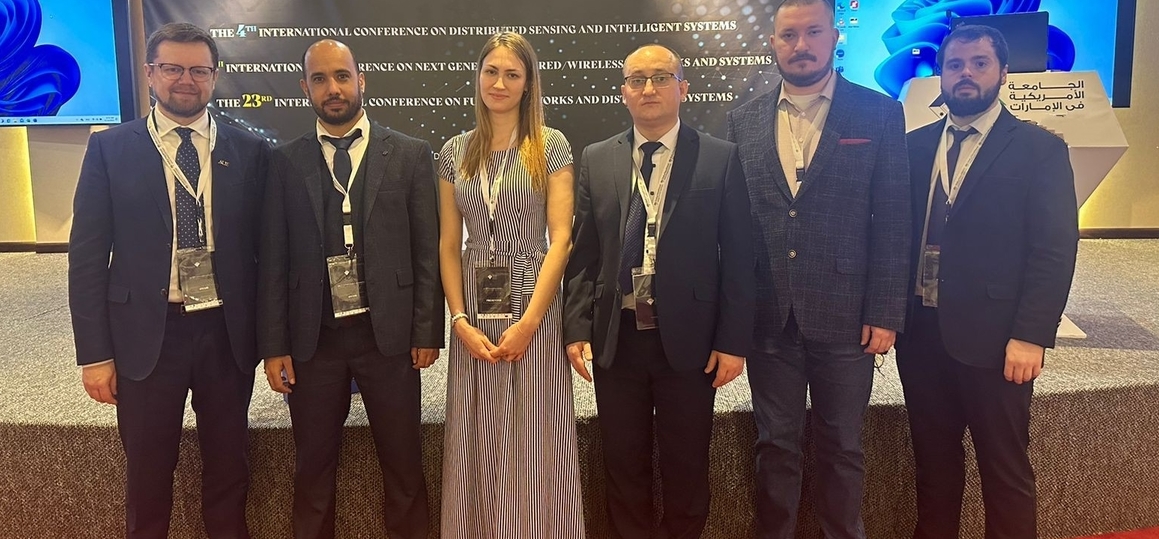 Коллектив Лаборатории MEGANETLAB 6G СПбГУТ выступил на международных конференциях