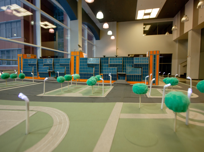 «Бонч» в миниатюре: студенты факультета ИСиТ собрали уникальный макет СПбГУТ