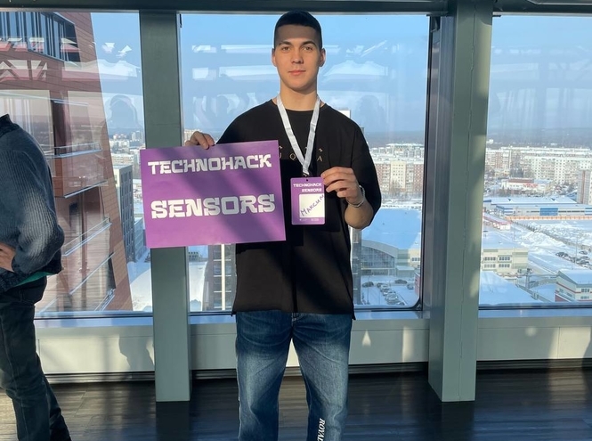Студент СПбГУТ представил командную разработку на инженерном интенсиве Technohack’24