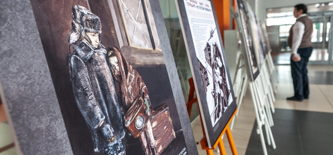 В университете открылись выставки к 80-летию снятия блокады Ленинграда