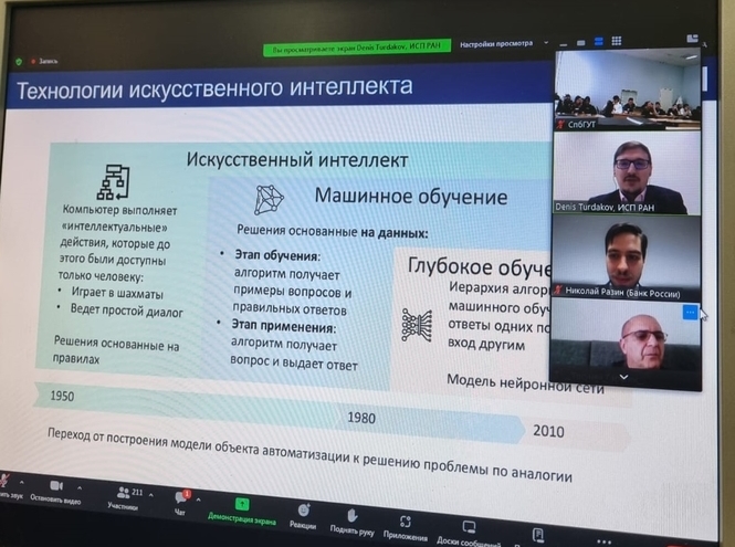 Студенты СПбГУТ узнали о технологии ИИ в банковской сфере