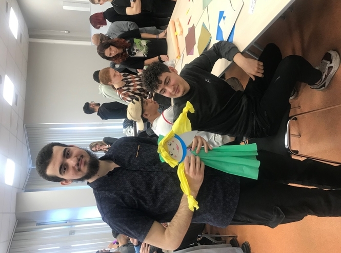 Международный студенческий клуб «Сигнал» проводил зиму блинами