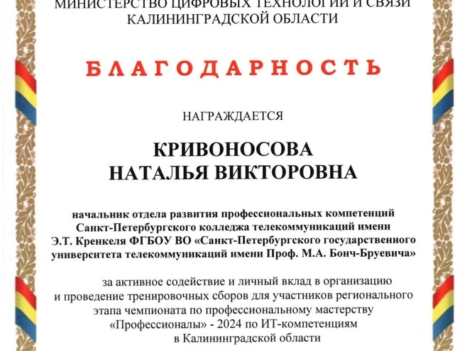 Преподаватель СПбКТ – спикер тренировочных сборов чемпионата профмастерства