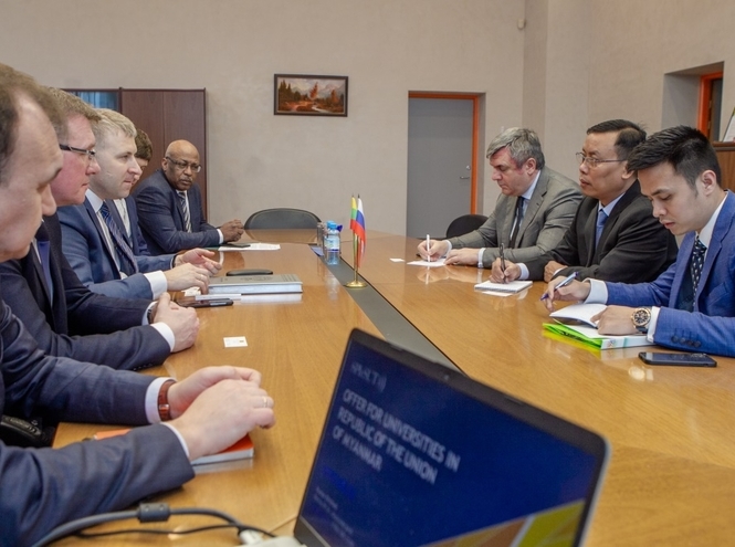 В СПбГУТ обсудили перспективы развития сотрудничества с Мьянмой