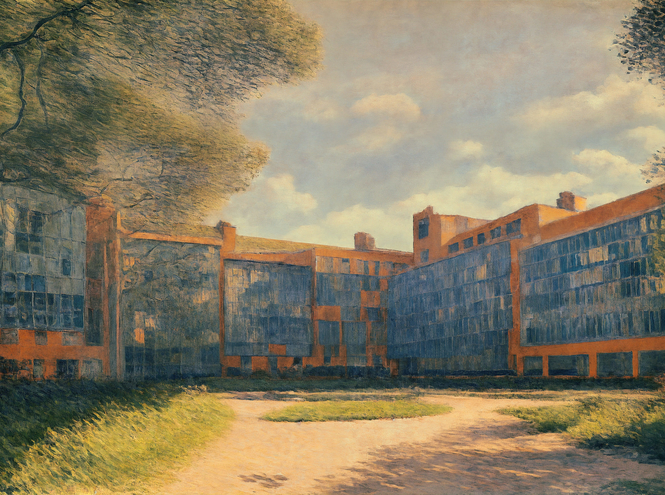 От Ван Гога до AI: магистрант СПбГУТ разработал нейро-образы университета