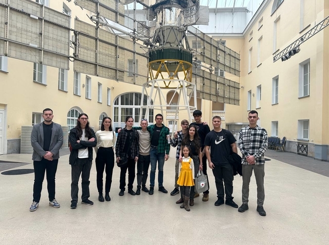 Студенты факультета РТС посетили Музей связи им. А. С. Попова