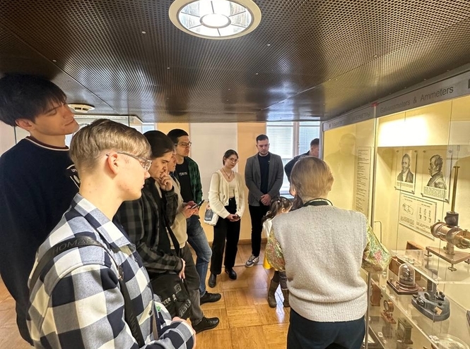 Студенты факультета РТС посетили Музей связи им. А. С. Попова